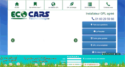 Desktop Screenshot of ecocars-technologie.com